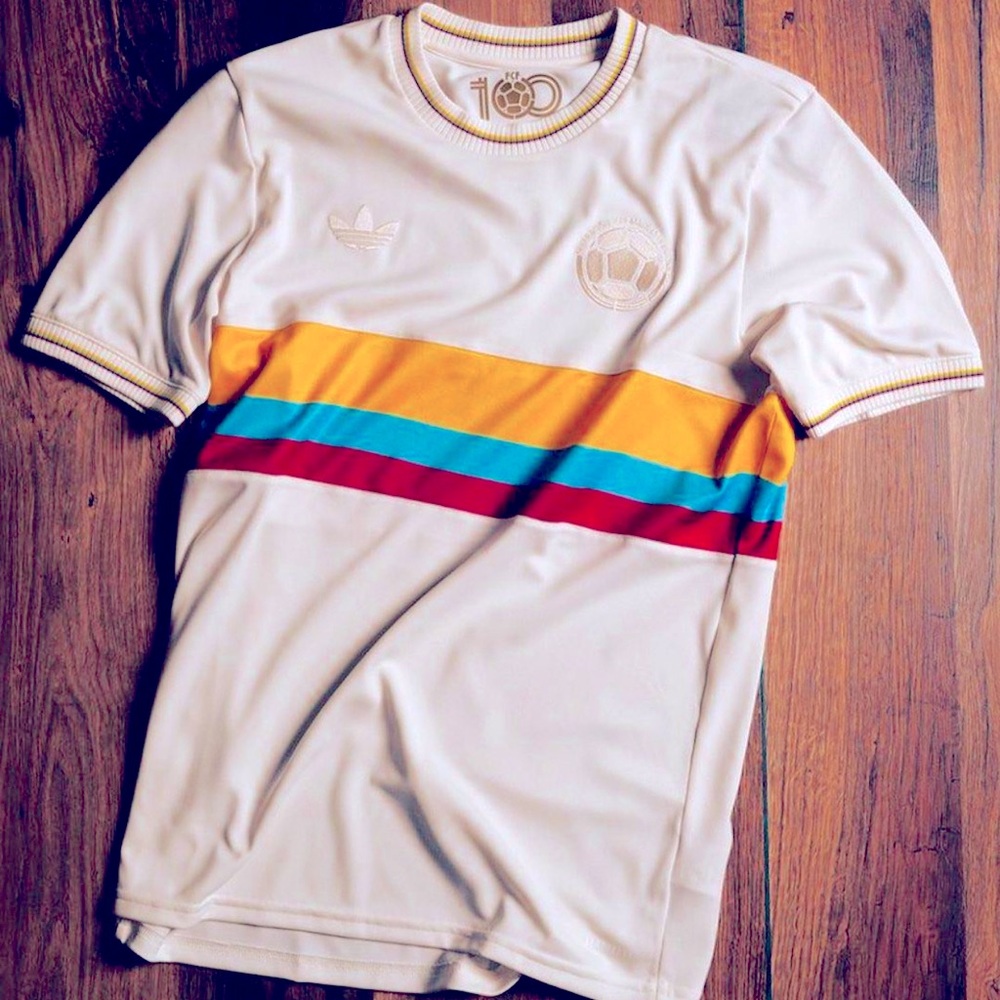 Colombia Centenario anniversary jersey